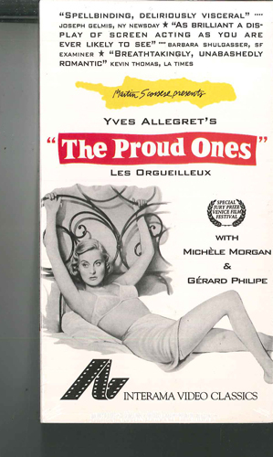 輸入VHS Movie Proud Ones 5035 INTERAMA /00300拍卖