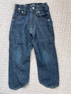 リーバイス エンジニアジーンズ 50001-08 90サイズ キッズサイズ 中古品 中国製 ジーンズ拍卖