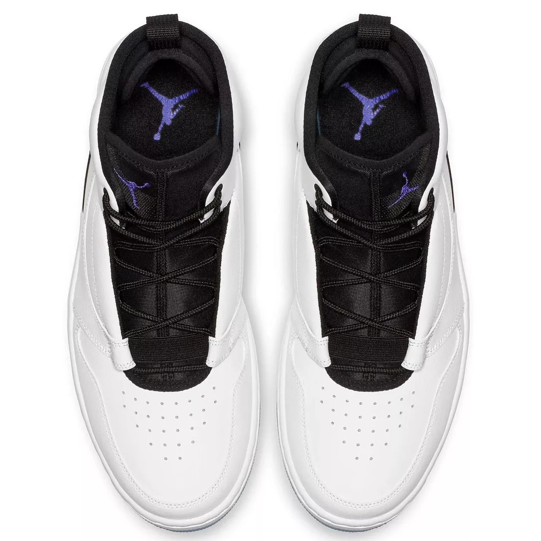 ■ナイキ ジョーダン フェイドアウェイ ホワイト/ダークコンコルド/ブラック 新品 26.5cm US8.5 NIKE JORDAN FADEAWAY AO1329-100拍卖