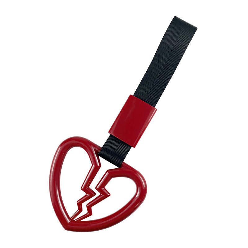 つり輪 ブロークンハート レッド 車 吊り輪 旧車 ドリ車 アシストグリップ つり革 ブレイス BG-912拍卖