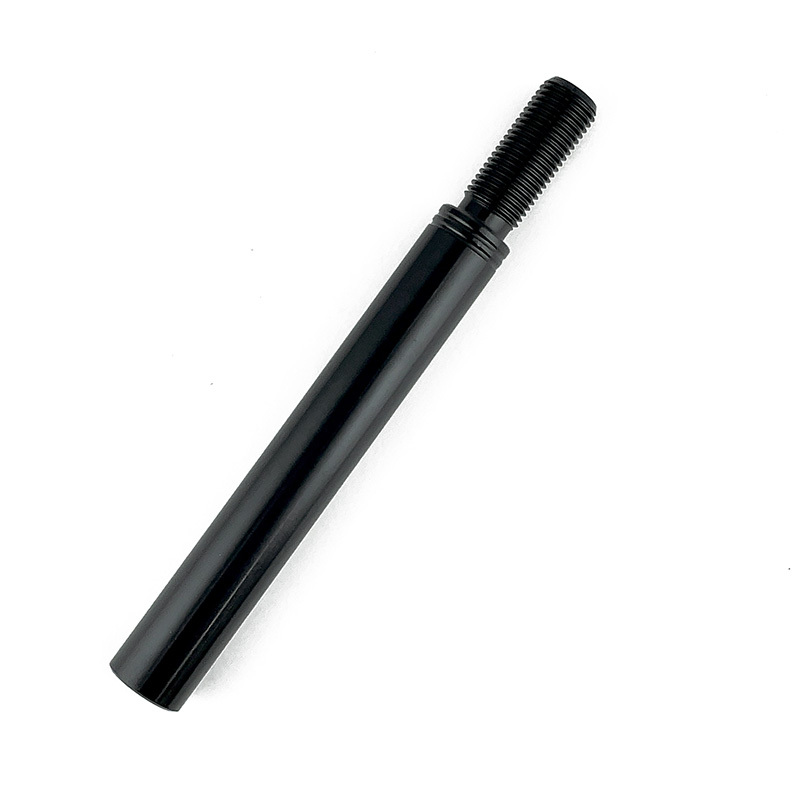 シフトノブエクステンション M12×1.25 100mm延長 ストレートタイプ アルミ製 ブラック 4インチUP シフトレバー ブレイス AF-210拍卖