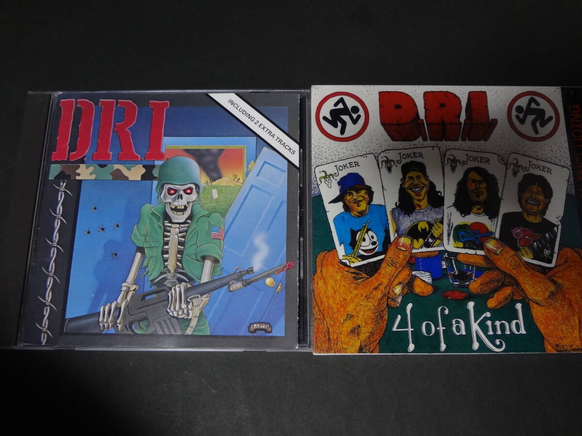難あり D.R.I / dirty rotten LP, four of a kind CD x2 US ハードコア スラッシュ DRI 4 imbeciles s.o.d. suicidal tendencies拍卖