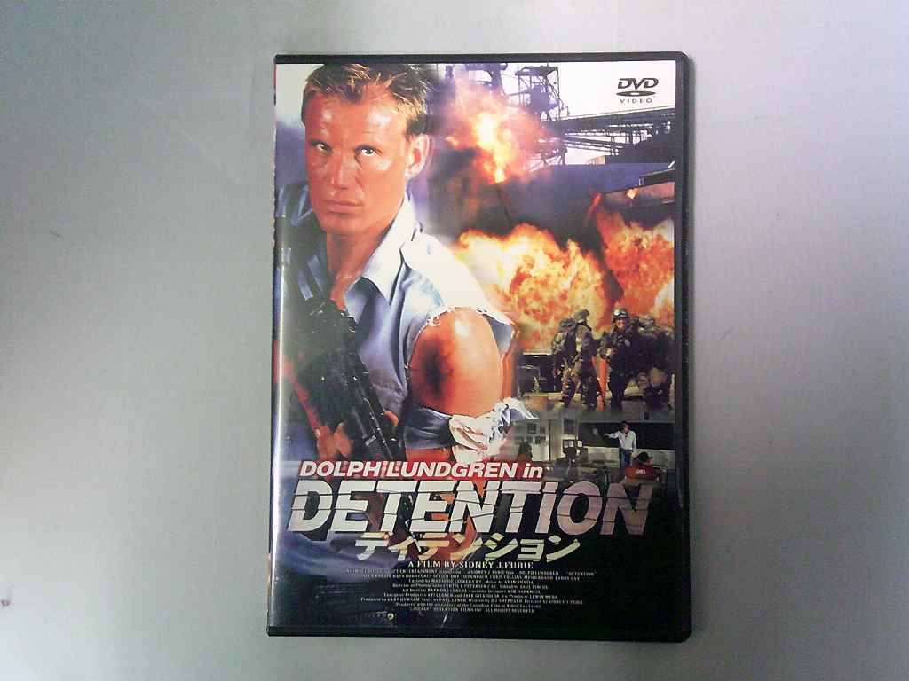 UD818★DVD ディテンション ドルフ・ラングレン ケース・ジャケット付き 起動確認済み ディスク研磨・クリーニング済み拍卖