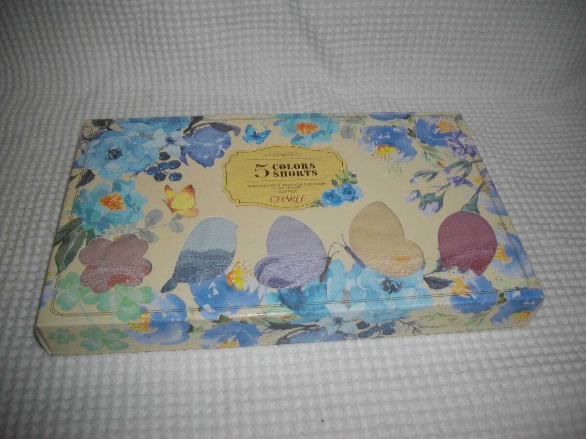 【IB626シャルレ】 5色ショーツ 5枚 ◆ M アソート拍卖