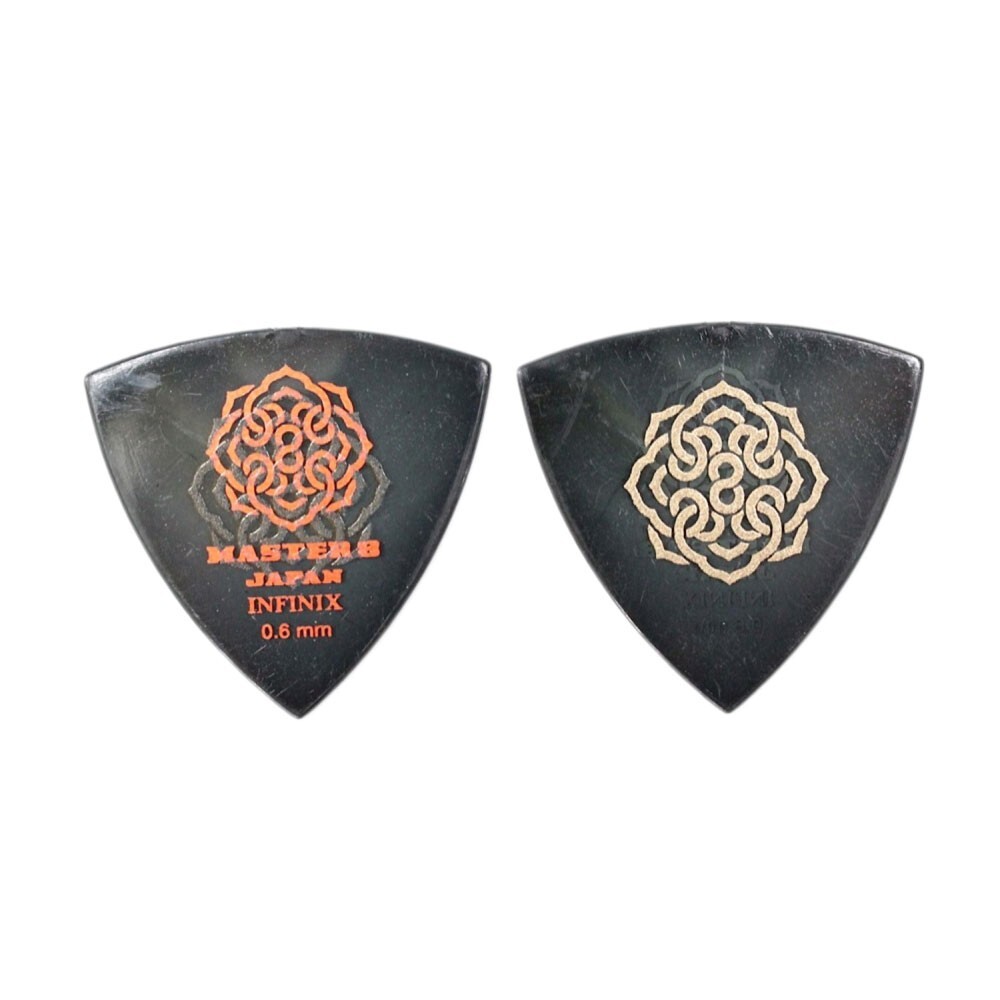 ギターピック 30枚 セット マスターエイトジャパン 0.6mm TRIANGLE HARDGRIP IFS-TR060 INFINIX MASTER 8 JAPAN拍卖