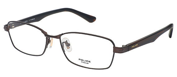 メガネ POLICE ポリス チタンフレーム 国内正規代理店品 2024年モデル VPLN70J-0K05拍卖