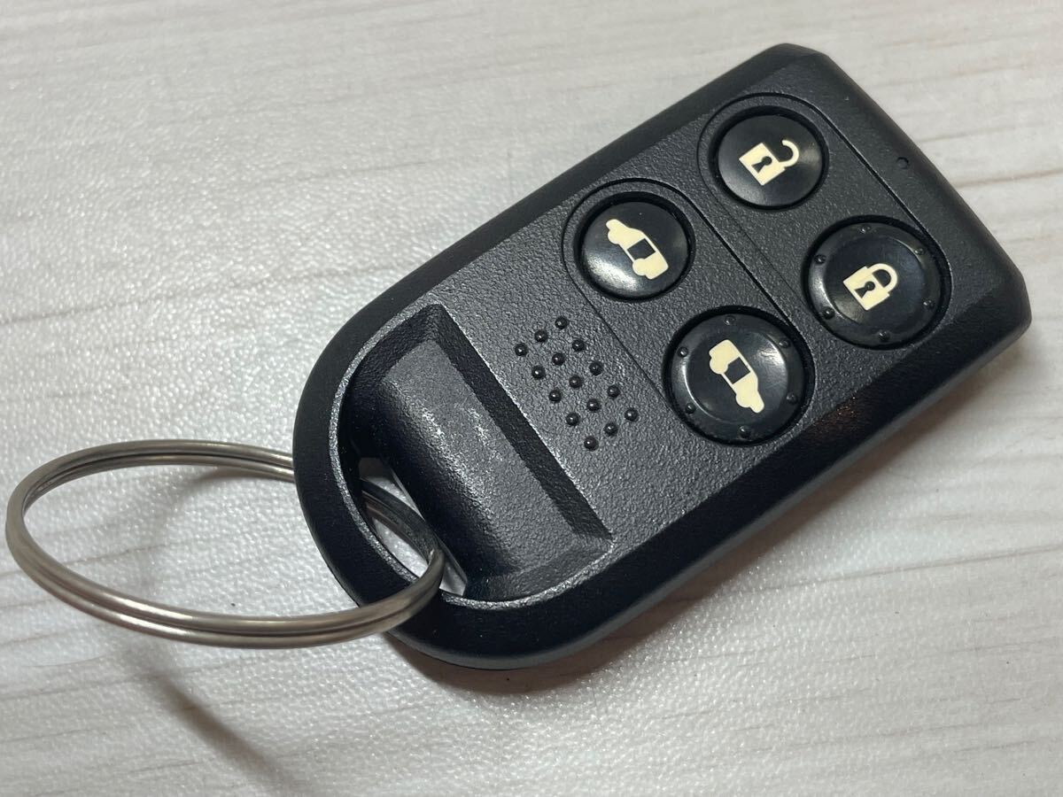 美品 ホンダ ステップワゴン スパーダ RK1.2 RK5.6 純正 キーレス 4ボタン 刻印 72147-SZW-J5 MODEL HLIK-5T 007YUUL0370 両側スライドドア拍卖