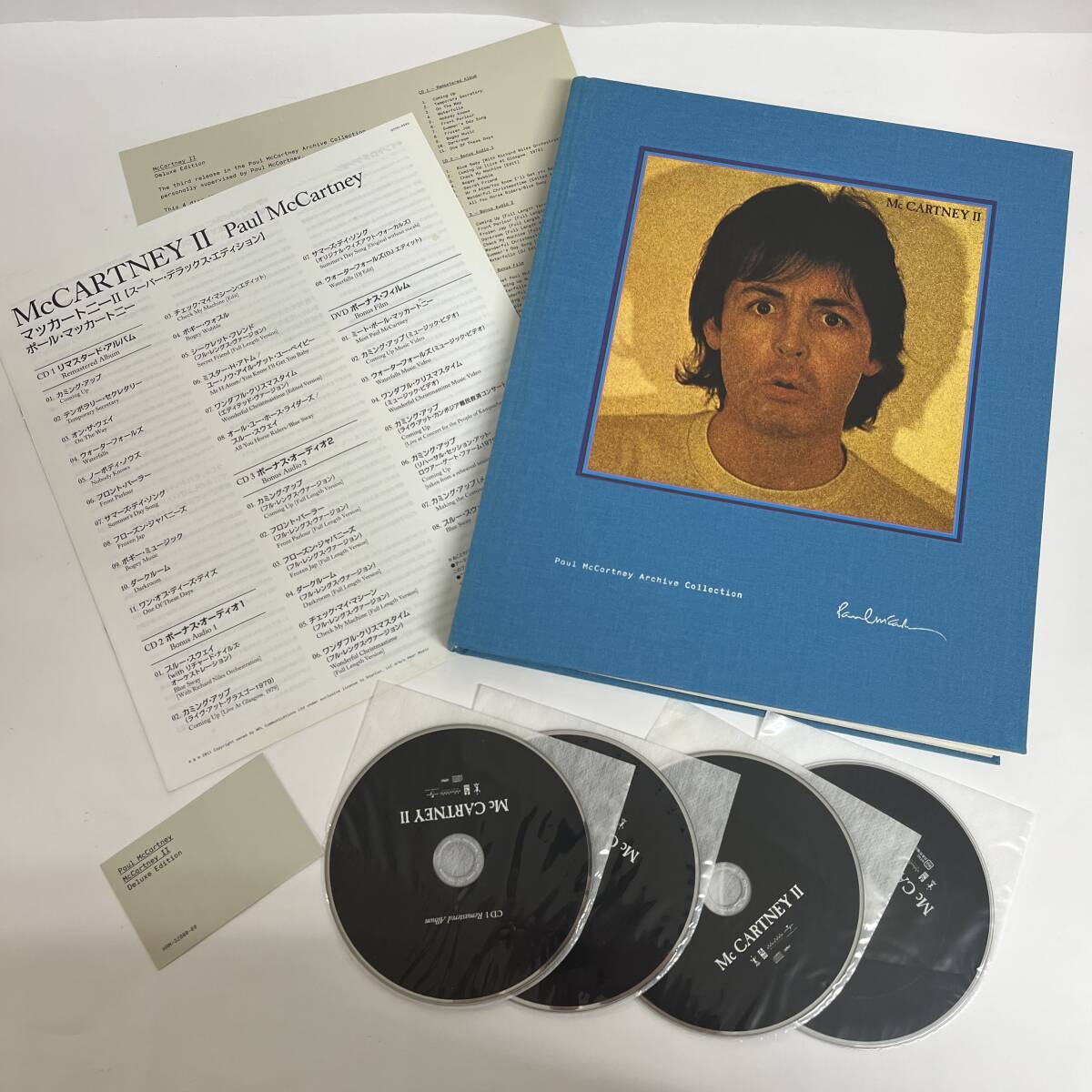 McCartney Ⅱ Poul McCartney マッカートニー II (スーパー・デラックス・エディション) 完全生産限定盤 3CD+DVD拍卖