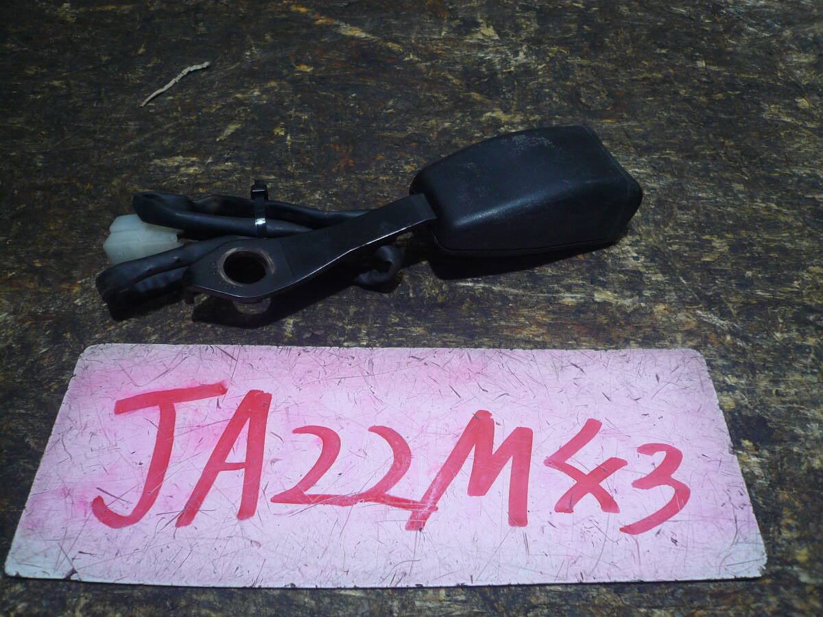 M43 送料無料 ジムニー JA22 シートベルトキャッチ 運転席 センサー付き拍卖