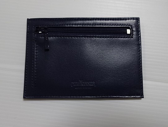 新品未使用 ニューヨーカー NEWYORKER ACCESSORY SMTAセカント キャッシュレス財布 ファスナーポケット ニューヨーカー ネイビー拍卖