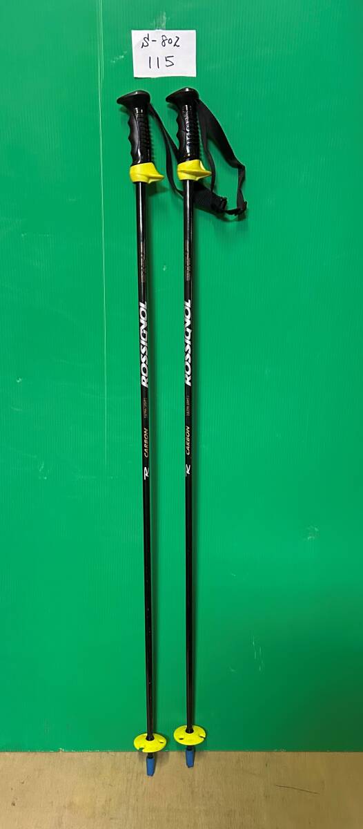 【S-802】■USED■ ROSSIGNOL CARBON 全長 約115cm  拍卖
