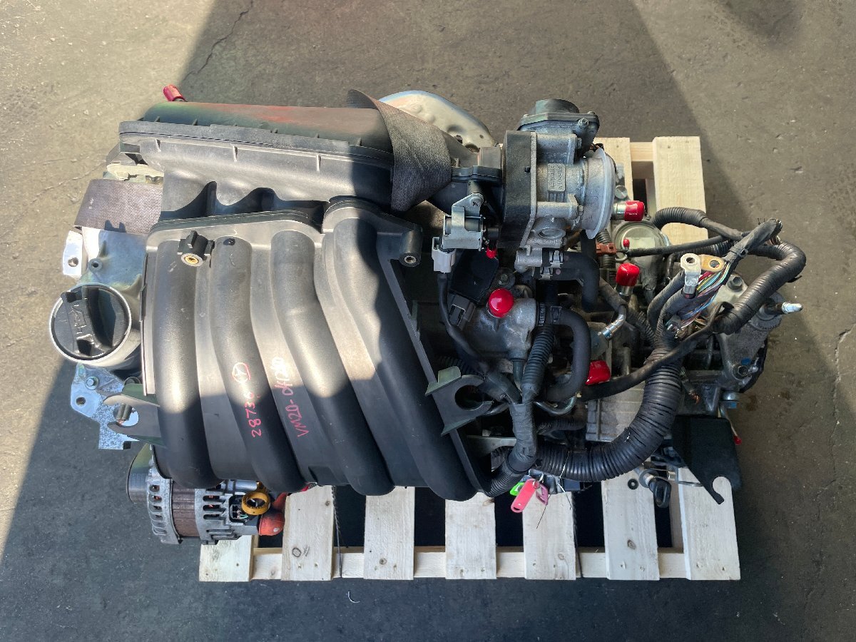 NV200バネット VM20 HR16DE ECU付き AT4 エンジン ミッション ジャンク28736.1-12-1拍卖