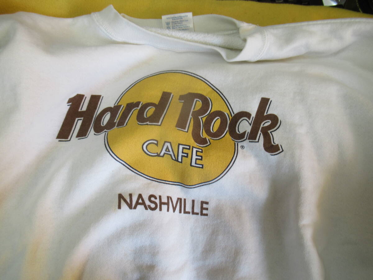 Hard Rock CAFE トレーナー NASHVILLE 古着 アメリカ製拍卖