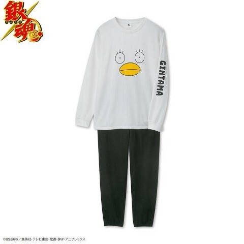 即決 銀魂 エリザベス メンズ裏毛ルームウェア【M】新品タグ付き スウェット セットアップ 拍卖