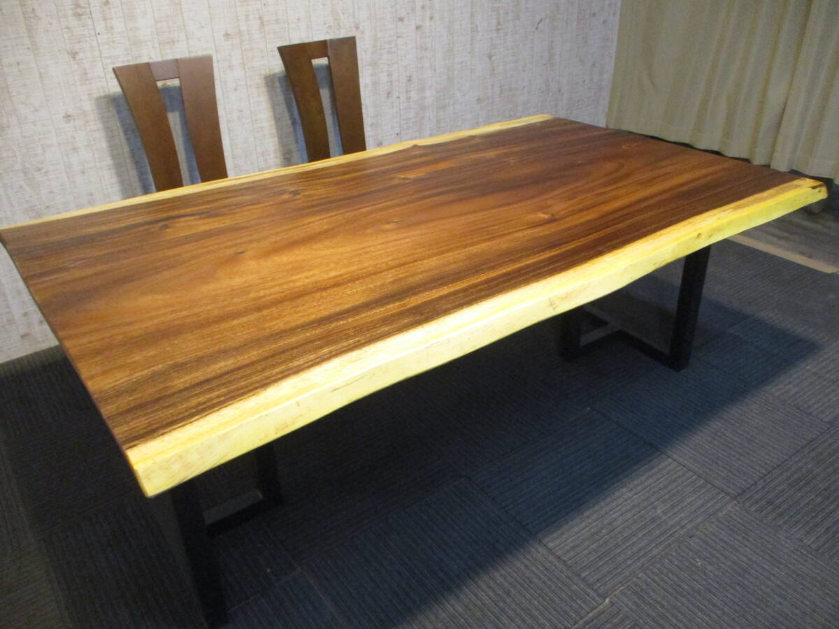 #1407■ モンキーポッド 一枚板 無垢 テーブル 板 ローテーブル ダイニングテーブル 座卓 天板 デスク 拍卖