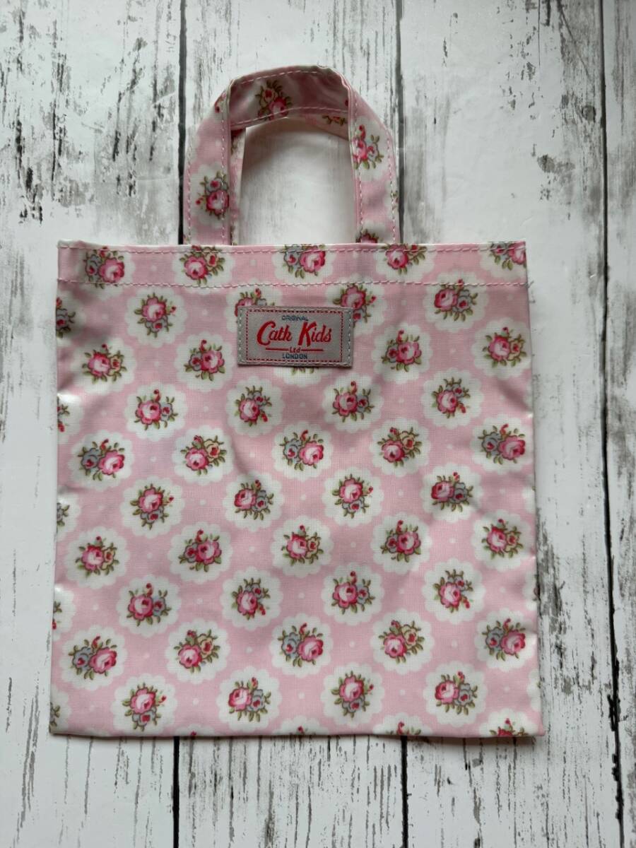 未使用★Cath Kidston/キャス・キッドソン★花柄 ピンク ミニ トート バッグ拍卖