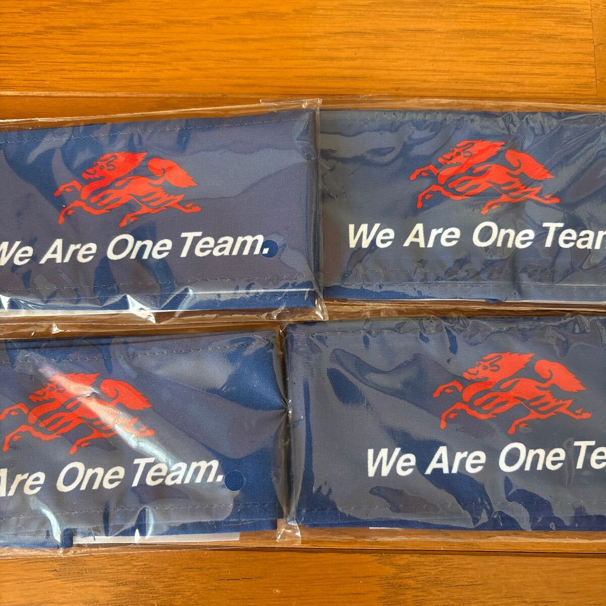 キリンチャレンジカップ 勝利のハチマキ 4個セット サッカー 日本代表拍卖