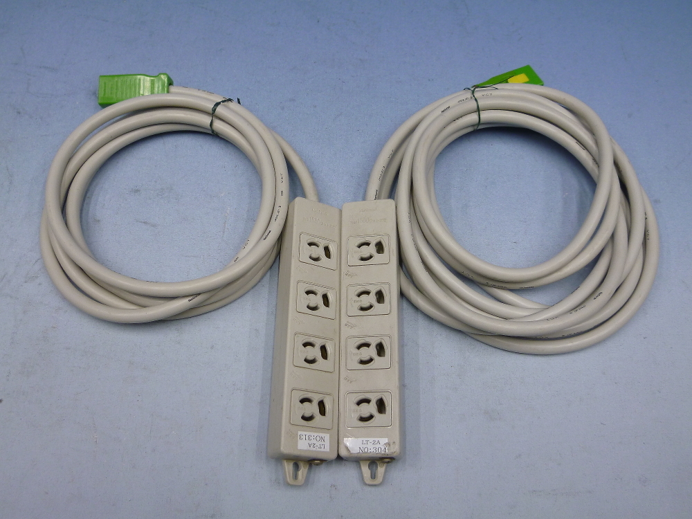 ナショナル ハーネス用OAタップ 抜け止め 4コ口 WFA6634 WFA6654 中古 電源タップ拍卖