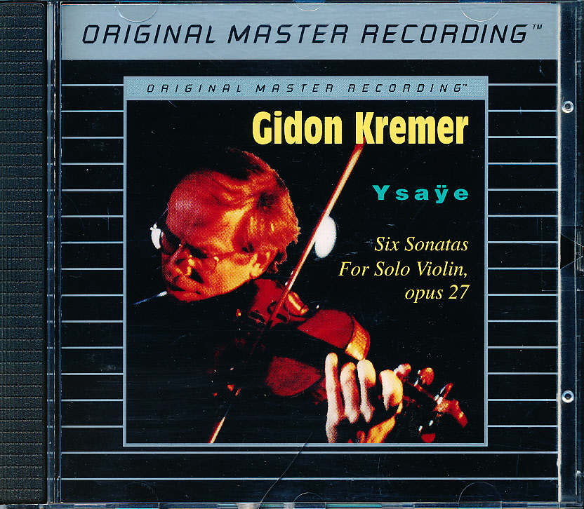 MFSL イザイ 6つの無伴奏ヴァイオリン・ソナタ クレーメル Mobile Fidelity Sound Lab拍卖