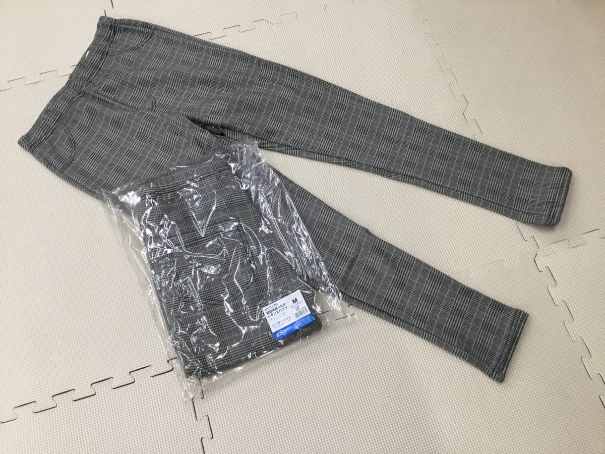 Dウ0178 新品【裏起毛あったかレギンスパンツ】サイズ M 2枚 /グレンチェック/防寒/ レディース/ 厚手/ 裏起毛/ レギンス/ パンツ拍卖