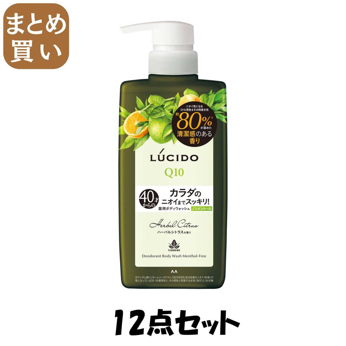 【まとめ買い】ルシード 薬用デオドラントボディウォッシュ ノンメントール ハーバルシトラス (医薬部外品)拍卖