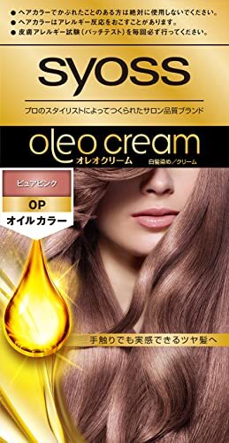 サイオス オレオクリームヘアカラー 0P ピュアピンク 容量1コヘンケルジャパン ヘアカラー・白髪用拍卖