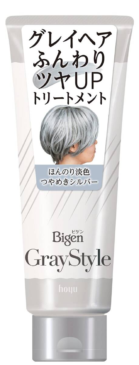 ビゲン グレイスタイル グレイケアトリートメント つやめきシルバー 容量200Gヘアカラー・白髪用拍卖