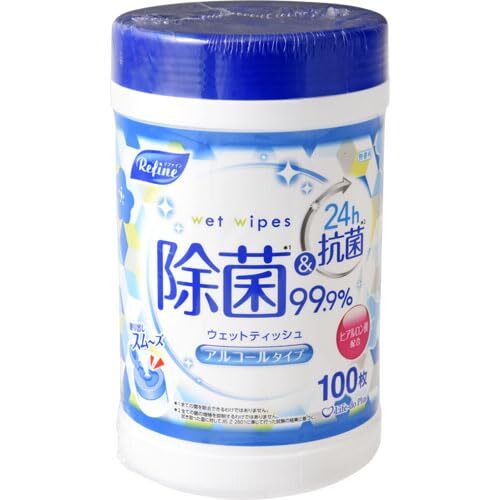 リファインアルコールボトル100枚 容量100マイ ライフ堂 ウェットティッシュ拍卖