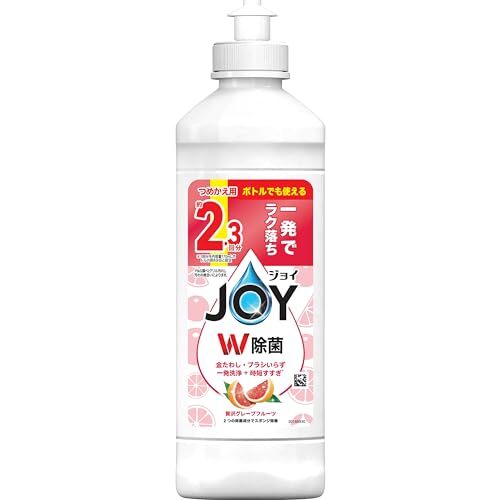 除菌ジョイコンパクト ぜい沢グレープフルーツの香り キャップ付き詰替 容量300MLP&G 食器用洗剤拍卖