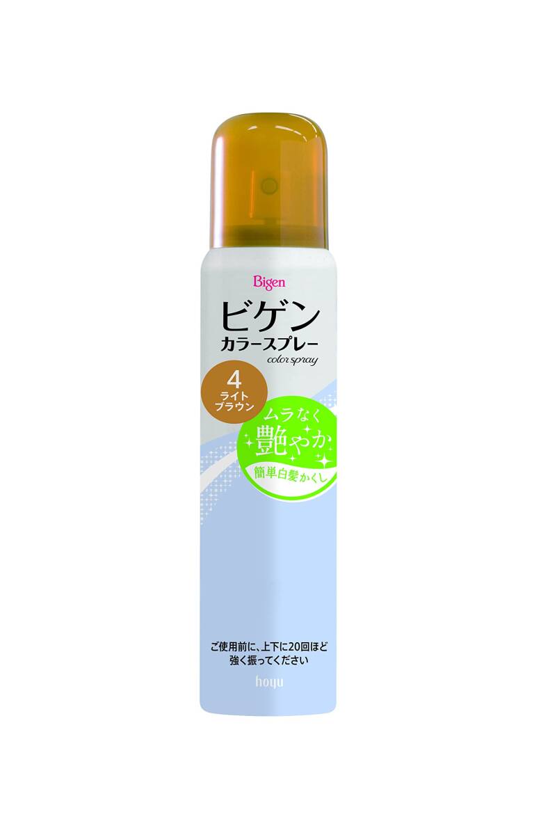 ビゲンカラースプレー4 容量82G ホーユー ヘアカラー・白髪用拍卖