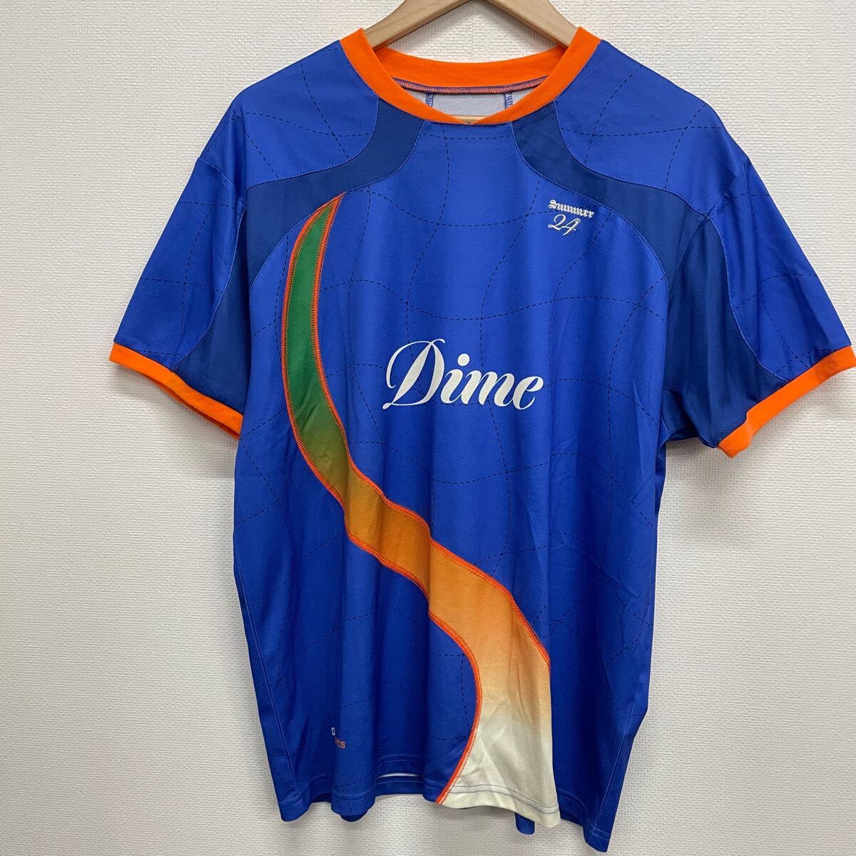 【Dime】ダイム★半袖Tシャツ Pitch SS Jersey ゲームシャツ カットソー テックTシャツ サイズL 01拍卖