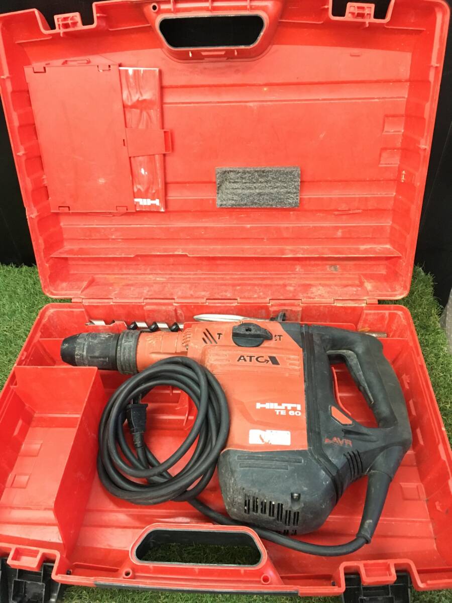【中古品】【0906】HILTI コンビハンマードリル TE60-ATC ITRA4TMCJNN4拍卖