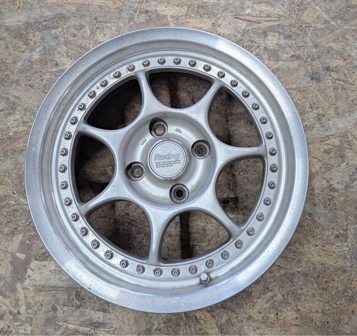 【1本!】ENKEI エンケイレーシングS ホイール 4穴 4H PCD114.3 16インチ 7J+32 シルビア ローレル スカイライン 拍卖