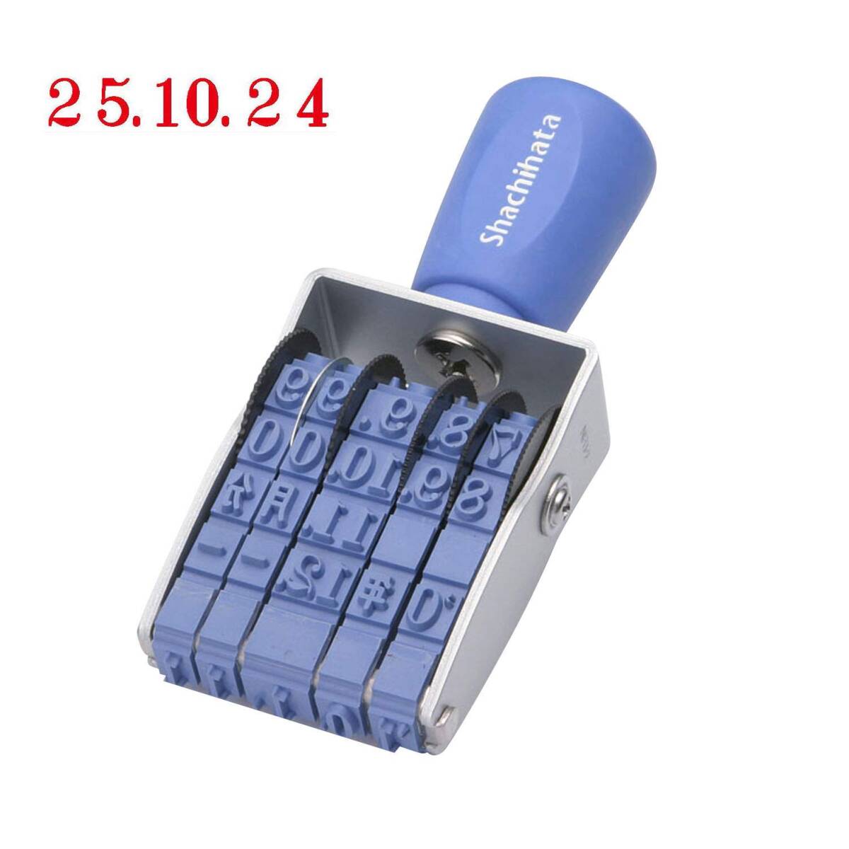 シャチハタ スタンプ 回転ゴム印 欧文日付 2号 捺印サイズ 約36×7ミリ 明朝体拍卖