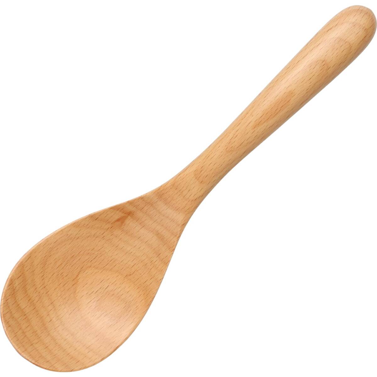 木製 スプーン 取分け 大きめ カトラリー 約22.5cm ブナ ナチュラルウッド V-026拍卖