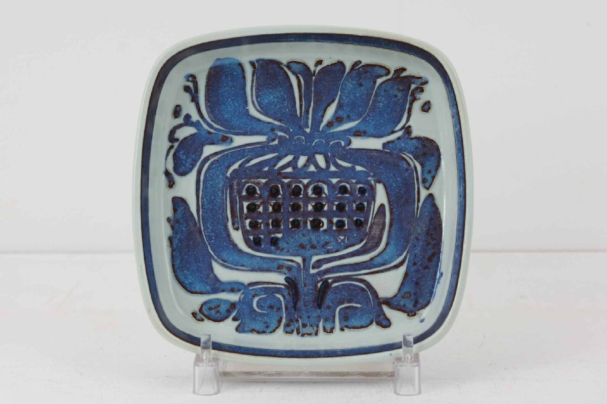 アルミニア製 Royal Copenhagen ロイヤルコペンハーゲン Kari Christensen トレイ■北欧雑貨 ビ■拍卖