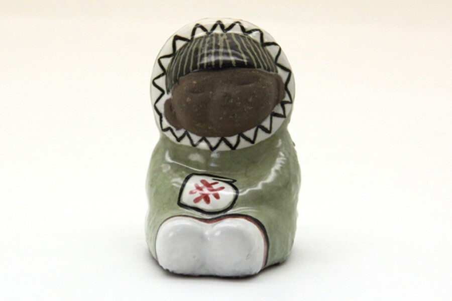 Mari Simmulson マリシムルソン エスキモーのオブジェ■北欧雑貨 ビンテージ雑貨 アンティーク品 置物 陶器 イン■拍卖