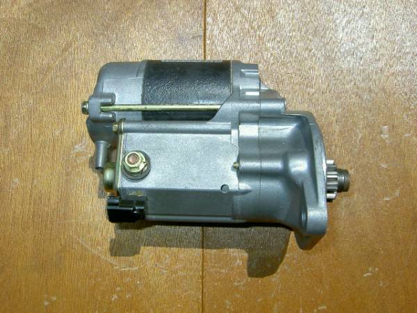 トヨタ、ショベルローダー/ヤンマー、産業機械用セルモーター(スターター)リビルト品 128000-3410、28100-42840拍卖