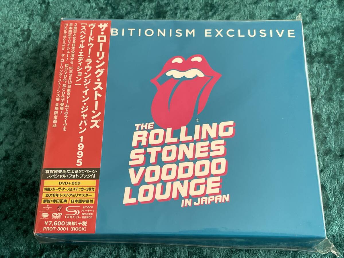 ザ・ローリング・ストーンズ展 会場限定/日本限定/DVD+2SHM-CD/VOODOO LOUNGE IN JAPAN 1995 スペシャル・エディション/THE ROLLING STONES拍卖