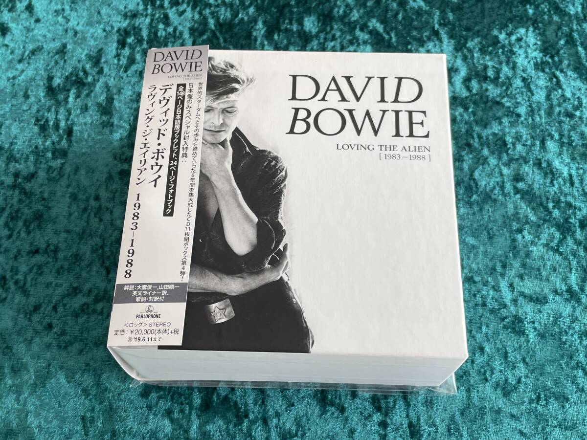 デヴィッド・ボウイ/完全生産限定/BOXセット/紙ジャケット/11CD/ラヴィング・ジ・エイリアン 1983-1988/帯付/DAVID BOWIE/LOVING THE ALIEN拍卖