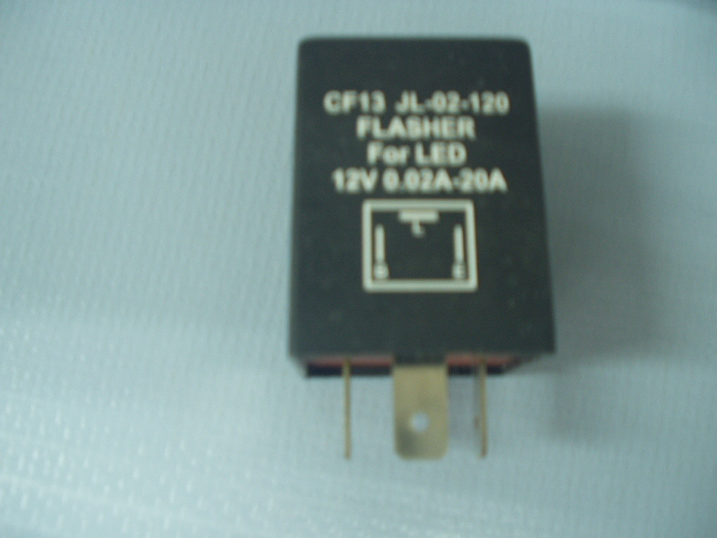 LEDウインカーリレー 未使用10個セット 少しハイフラです。レターパックプラス発送します。拍卖