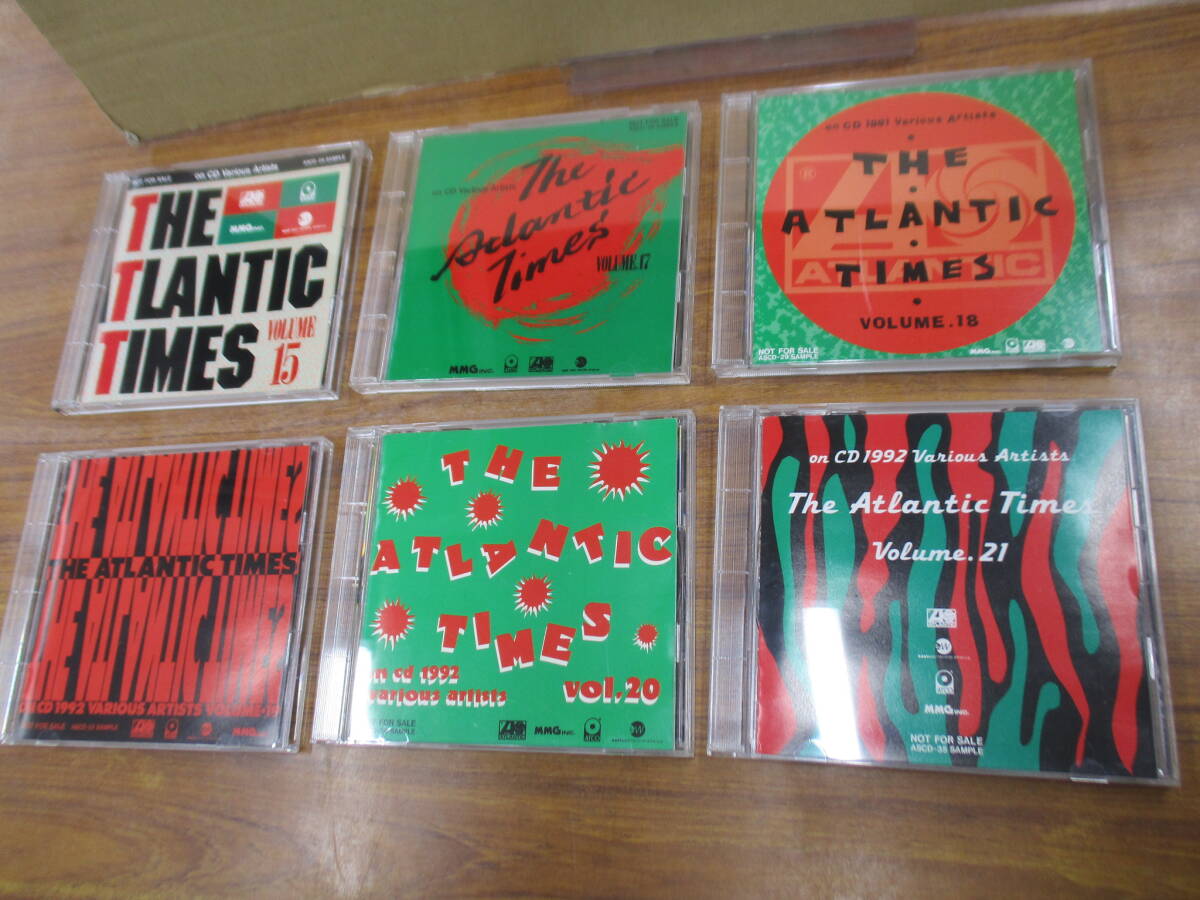 RS-6849【CD】6枚セット 非売品 プロモ / THE ATLANTIC TIMES VOL.15,17,18,19,20,21 洋楽オムニバス 店頭演奏用 NOT FOR SALE拍卖