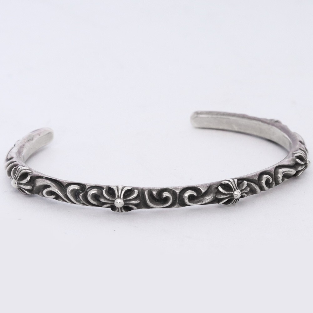 CHROME HEARTS SBT バングル シルバー クロムハーツ ブレスレット BANGLE拍卖