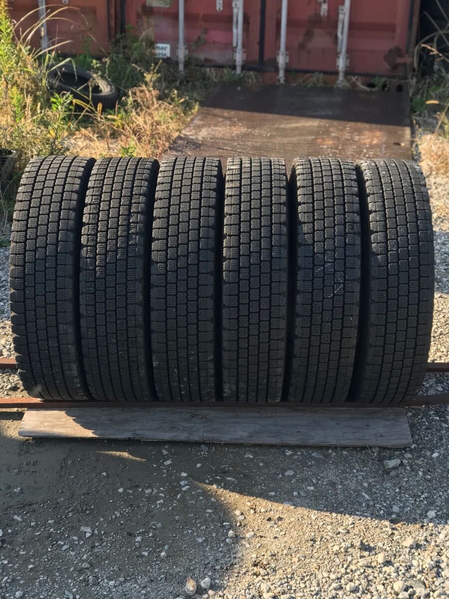 3386 ブリヂストン 225/80R17.5 スタッドレス 6本セット拍卖