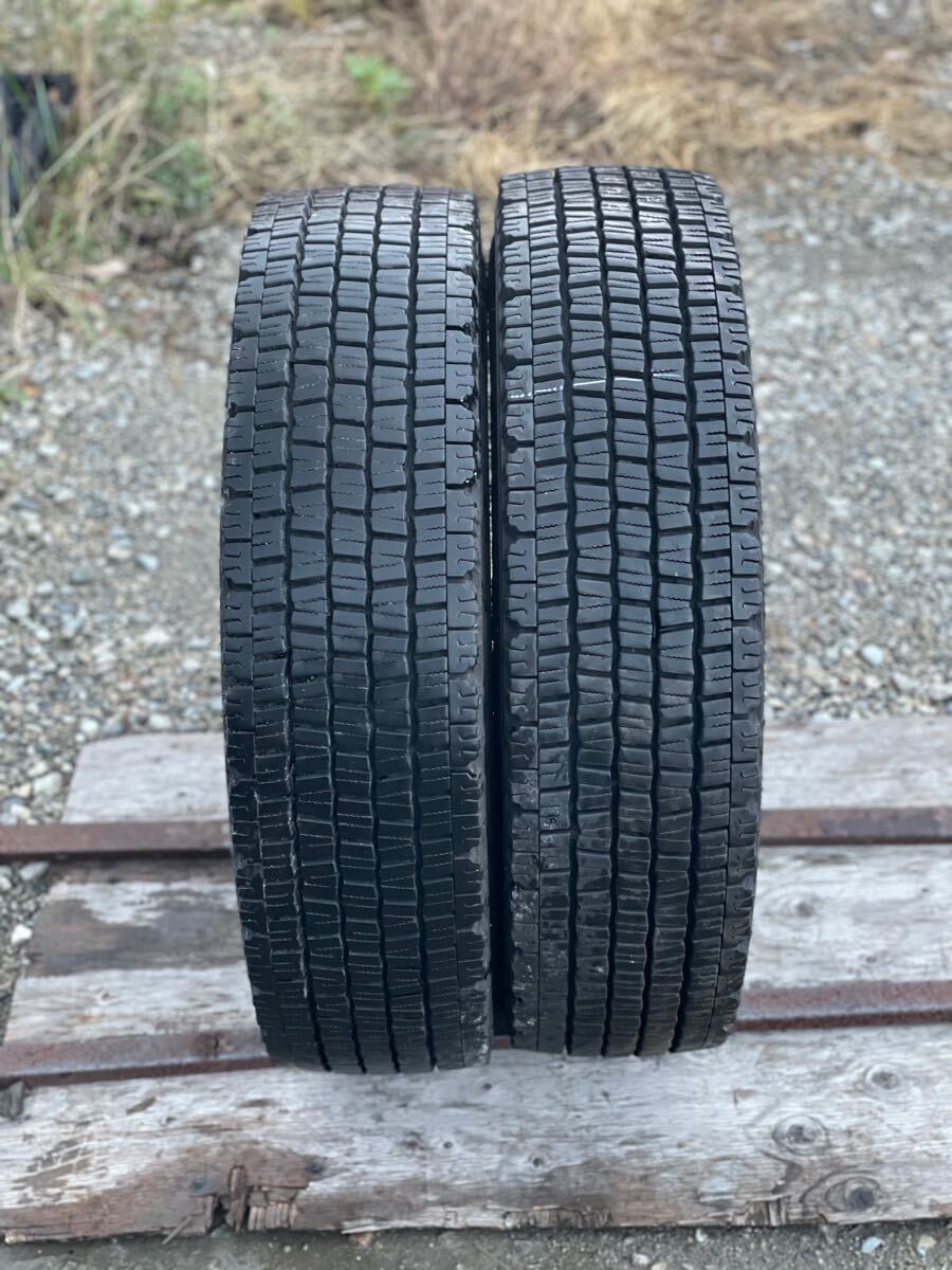 3395 ダンロップ 225/80R17.5 スタッドレス 2本セット拍卖