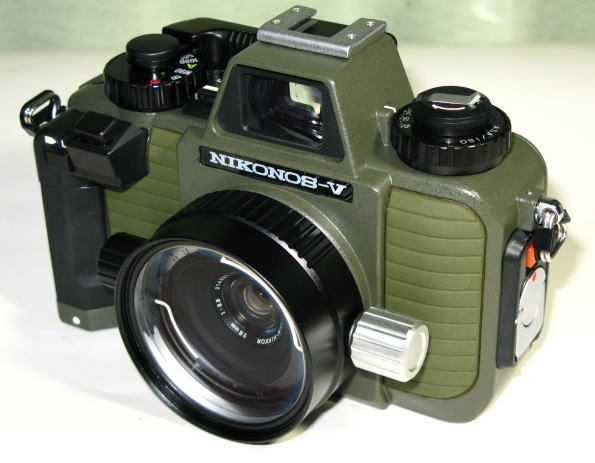 ニコン  NIKONOS-V グリーン UWニッコール28mmF3.5付 ( 過去にニコンサービスにてオーバーホール実施あり )現状実写未確認   中古拍卖