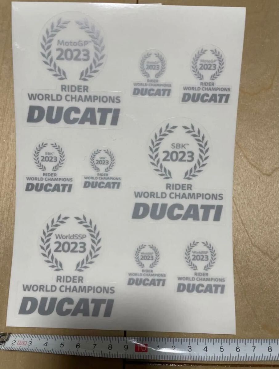 2024東京モーターサイクルショー DUCATI ステッカー拍卖