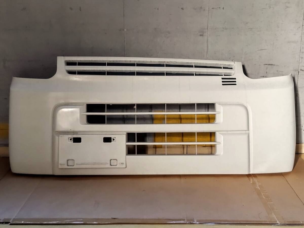 ★中古★DA17V エブリィバン フロントバンパー 傷アリ ホワイト 白拍卖