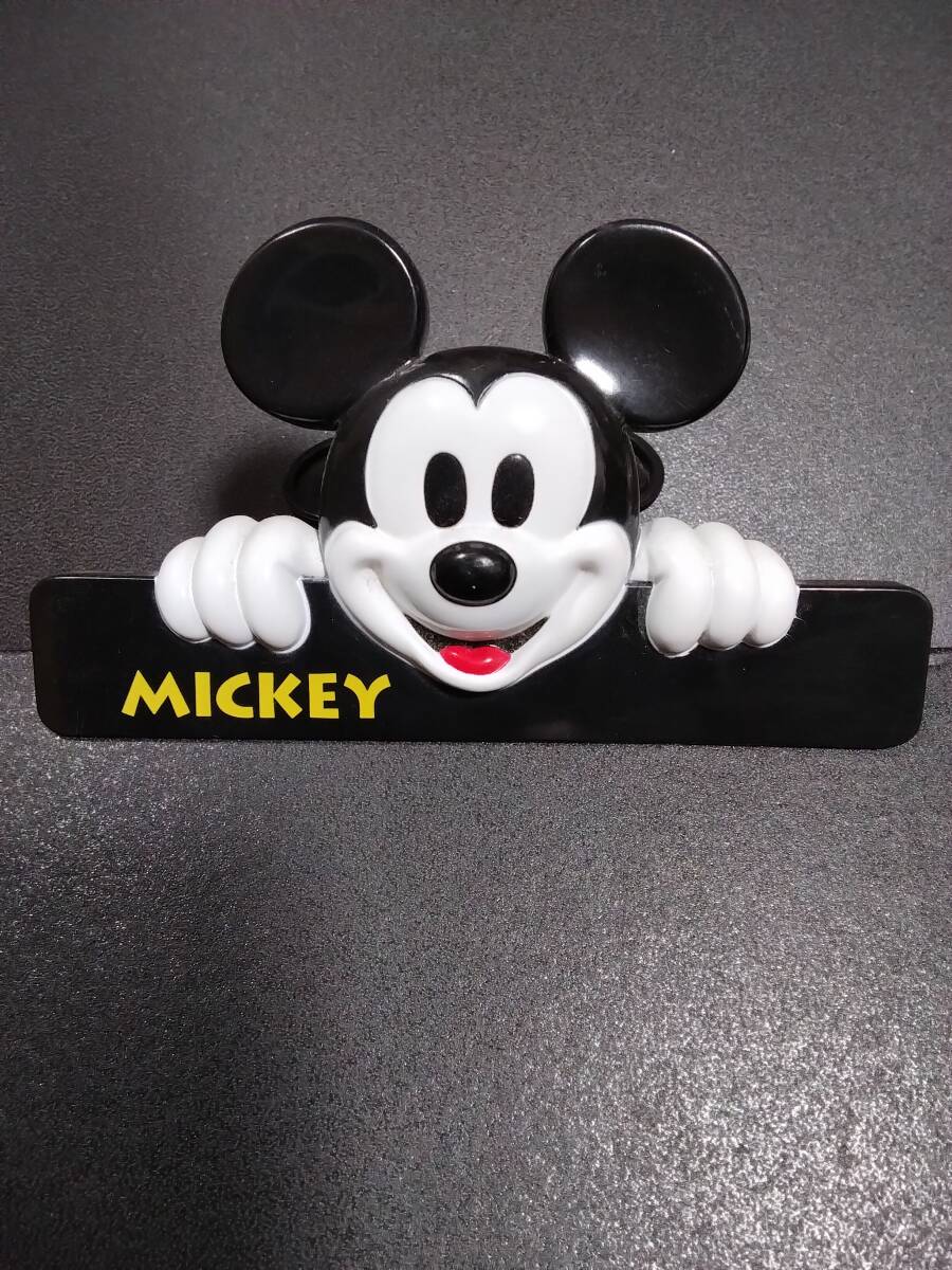 ★10%OFF★送料無料★ミッキーマウス★クリップ/東京ディズニーランド/フェイス/TDL/レア/文房具/当時物/USED 拍卖