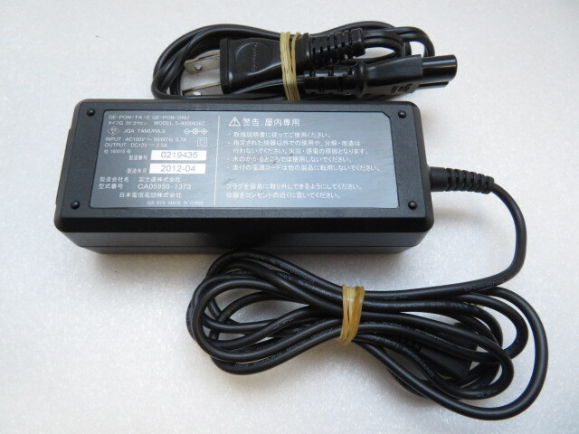 AD35397★日本電信電話★ACアダプター★GE-PON FA E GE-PON-ONU G★保証付!即決!拍卖